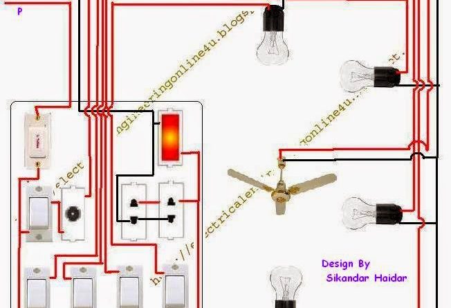one room wiring diagram
