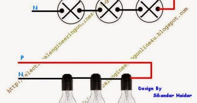 wiring lights in series diagram