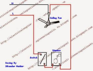 wiring a ceiling fan diagram