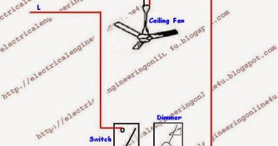 wiring a ceiling fan diagram