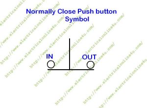 normal close switch symbol