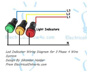 light indicator wiring diagram