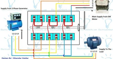 3 phase manual changeover switch wiring diagram