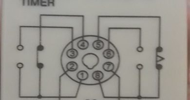 8 pin timer wiring diagram