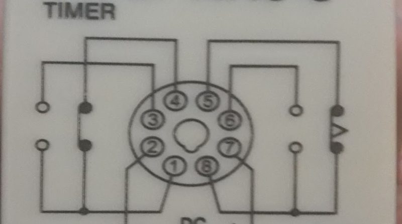 8 pin timer wiring diagram