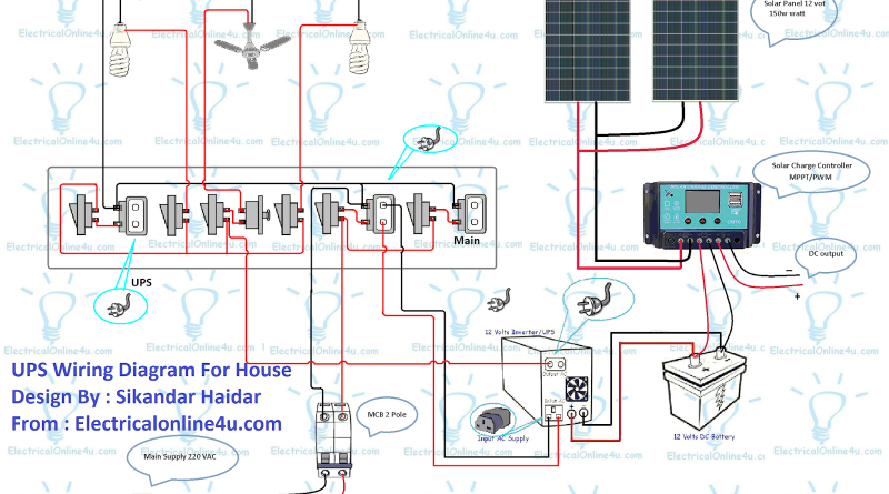 UPS wiring diagram
